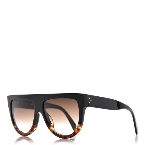 celine shadow sunglasses black havana|are Celine sunglasses polarized.